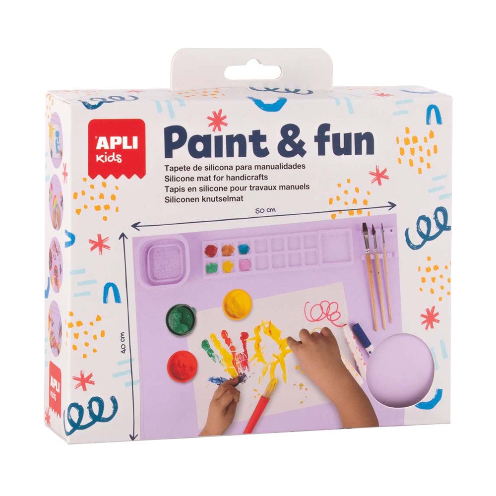 Bluepixel Equipamentos e Serviços Informáticos Lda | Tapete Lavável de Silicone para Pinturas - Cor Lilás Apli Diversos