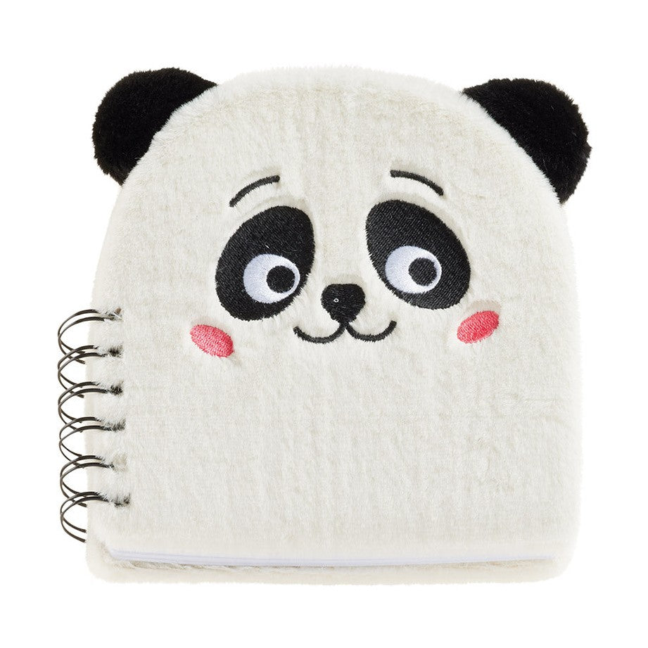 Bloco Espiral 160x160mm Liso Peluche Panda 80Fls 1un