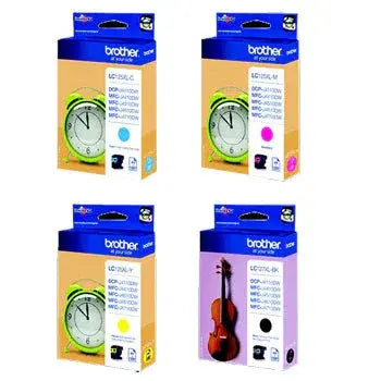 Pack Tinteiros Brother LC127XLVALBP 4 Cores