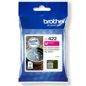 Tinteiro Brother LC422M Magenta 550 Pág.