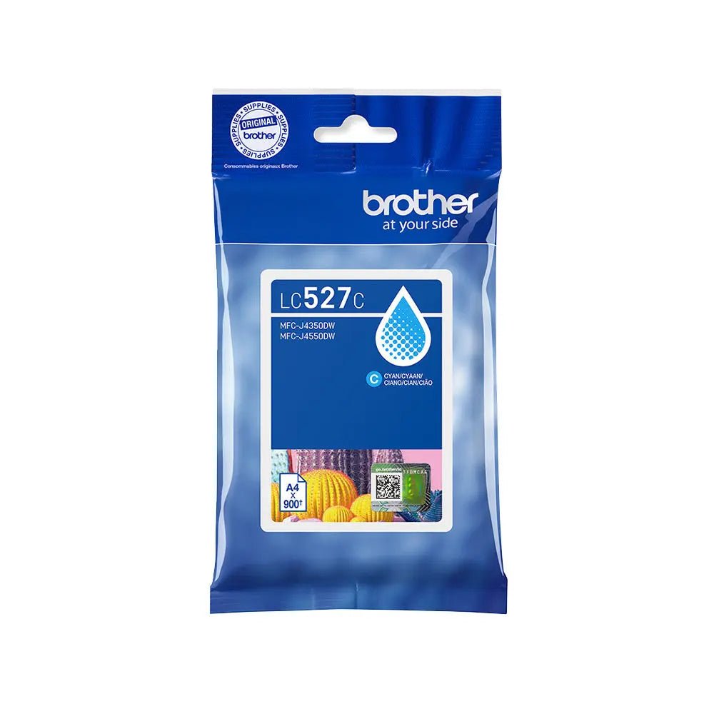 Tinteiro Brother LC527C Azul 900 Pág.