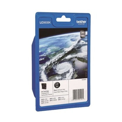 Tinteiro Brother LC985BK Preto 8,9ml 300 Pág.
