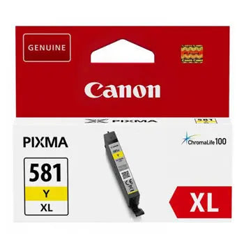 Tinteiro Canon 581XL Amarelo 2051C001 8,3ml