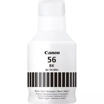 Tinteiro Canon GI-56K Preto 4412C001 170ml 6000 Pág.