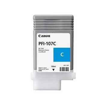 Tinteiro Canon PFI-107 Azul 130ml – Compatível e de Alta Qualidade