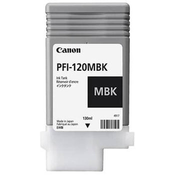 Tinteiro Canon PFI-120 Preto Matte 130ml – Alta Qualidade