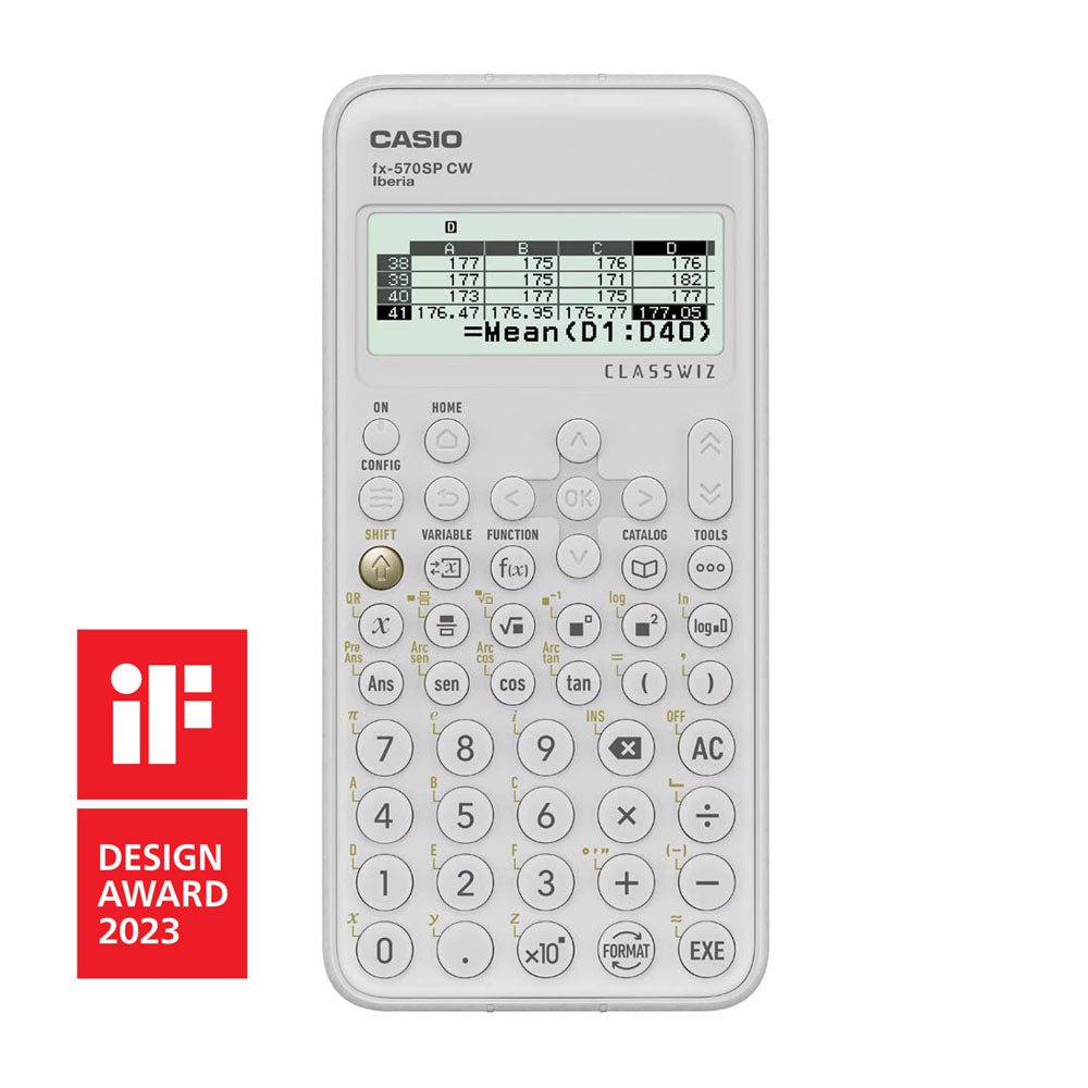 Bluepixel Equipamentos e Serviços Informáticos Lda | Calculadora Científica Casio FX-570SPCW com +560 Funções | Alta Precisão Casio Científicas