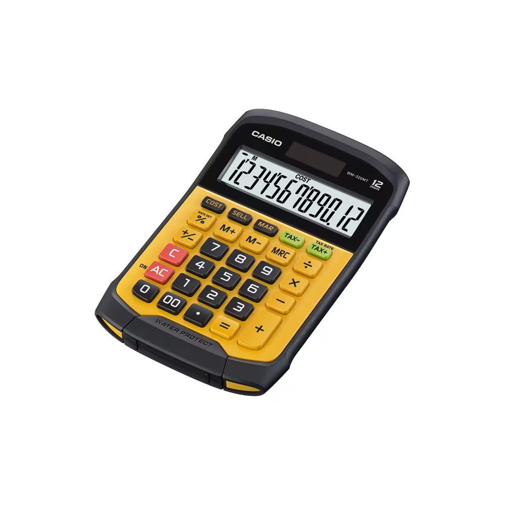 Bluepixel Equipamentos e Serviços Informáticos Lda | Calculadora Casio WM320MT Resistente à Água e Pó para Escritório Casio Secretária