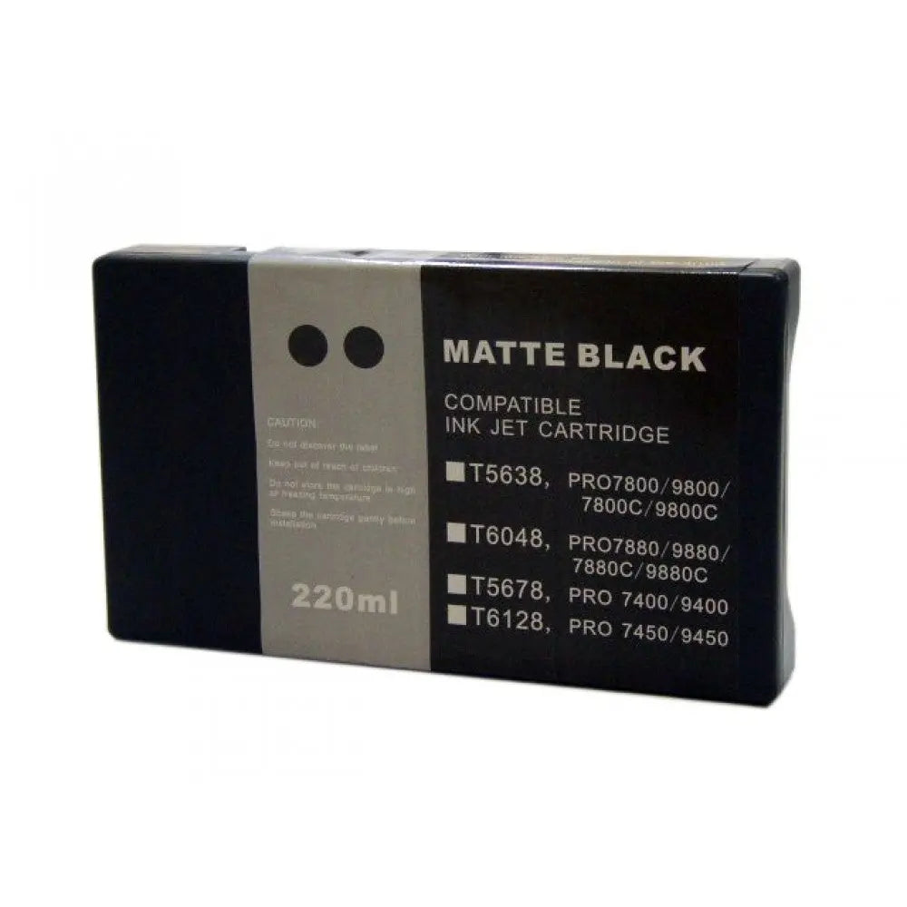 Tinteiro Compatível Epson T5678 Preto Matte C13T567800 220ml