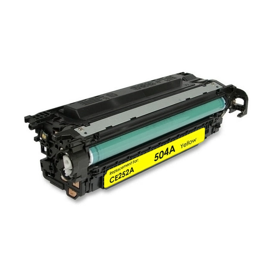Toner Compativel HP 504A Amarelo CE252A 7000 Pág.