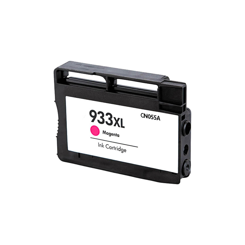 Tinteiro compatível HP 933XL Magenta, cartucho de 16ml da marca HP, para impressoras compatíveis.