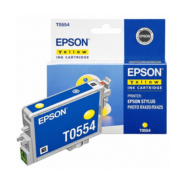 Tinteiro Epson T0554 Amarelo C13T05544020 8ml