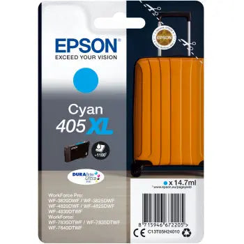 Tinteiro Epson 405XL Azul C13T05H24010 14,7ml 1100 Pág.