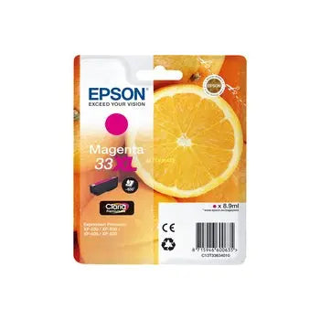 Tinteiro Epson 33XL Magenta C13T33634010 8,9ml 650 Pág.