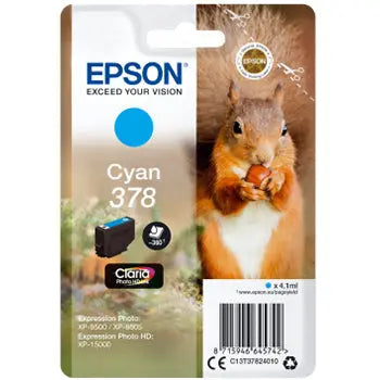 Tinteiro Epson 378 Azul C13T37824010 4,1ml