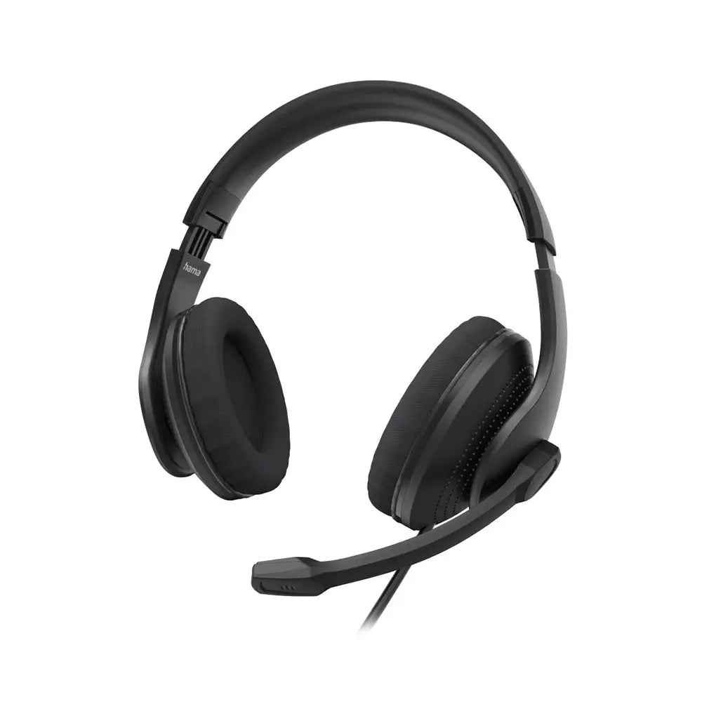 Headset Hama HS-USB300 V2 USB-A Preto