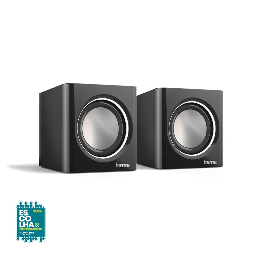 Colunas Speaker Set para PC Sonic Mobil 185 Preto/Prata