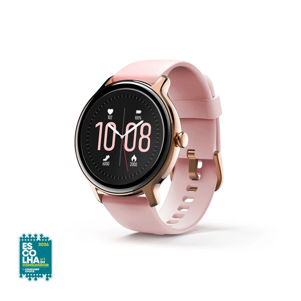 Smartwatch Fit 4910 Rosa – Monitor de Saúde e Fitness