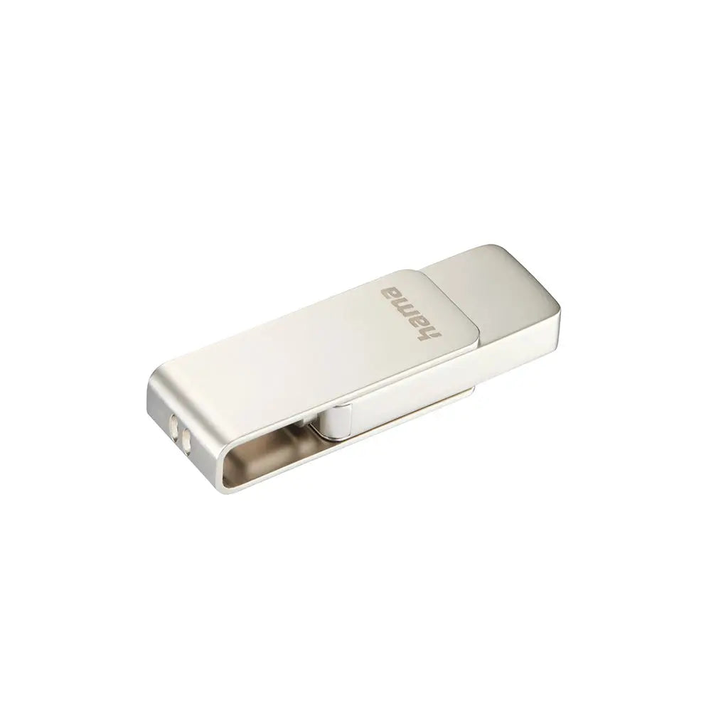 Pen Drive USB-C 3.1 128GB Hama Uni-C Rotate Pro Prata