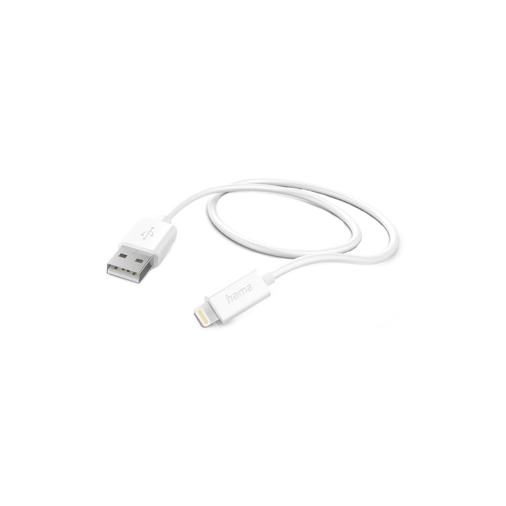 Cabo USB-A 2.0 para Lightning 1m Branco