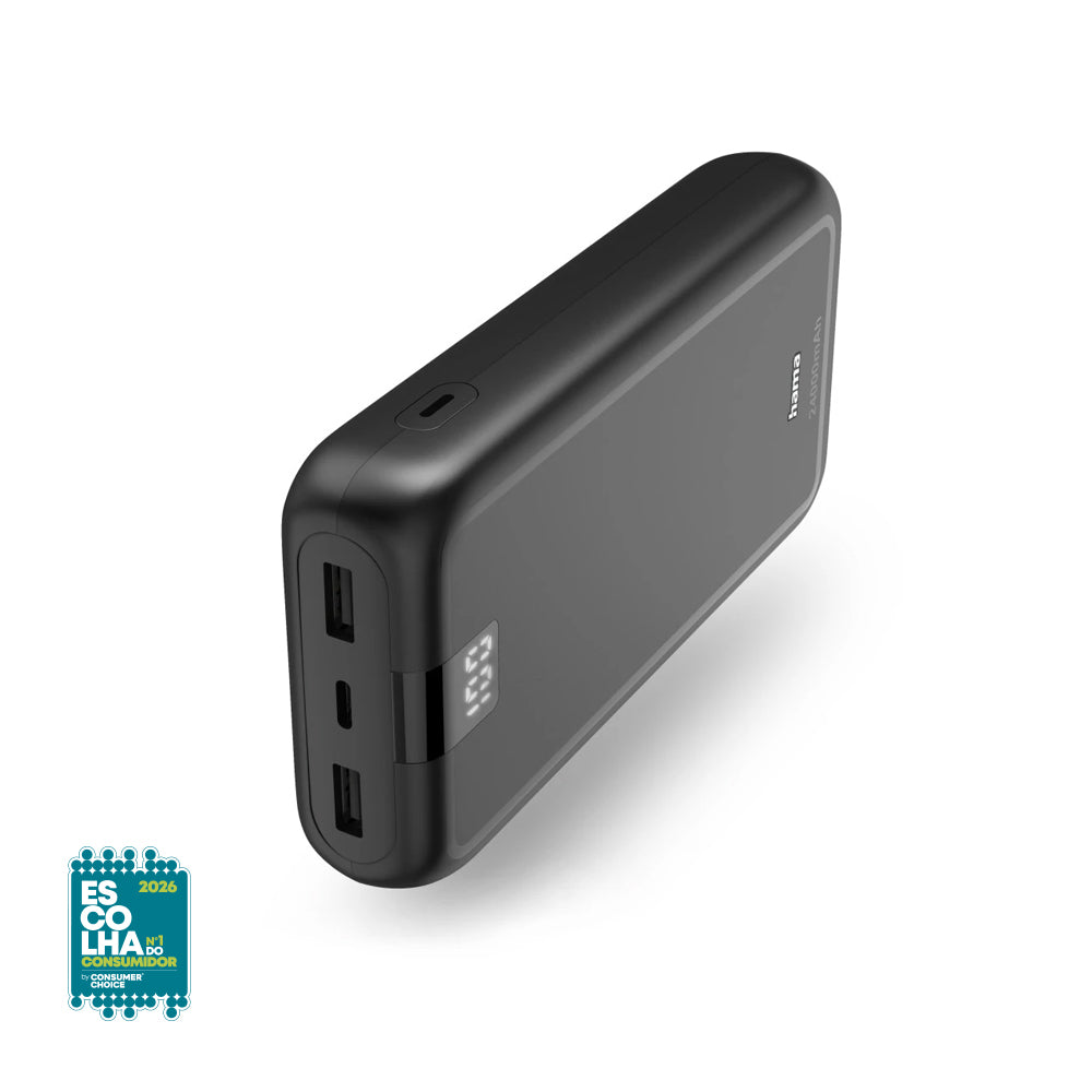 Powerbank 24000mAh - Power Pack Performance 24 Cinza para Celulares