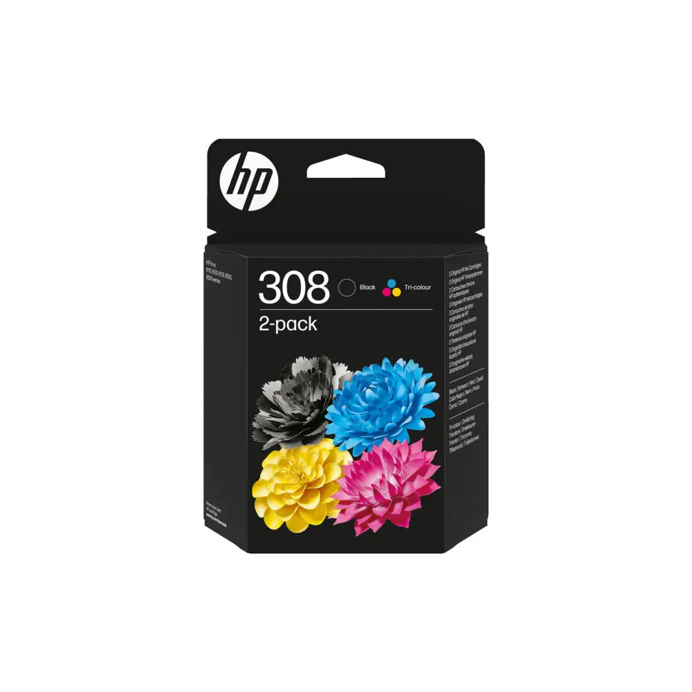 Pack Tinteiros HP 308 4 Cores 6L6S6U