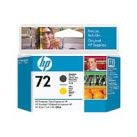 Cabeça Impressão HP 72 Preto Matte/Amarelo C9384A