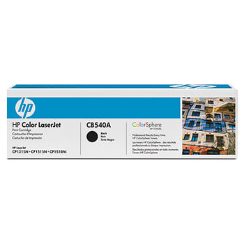 Toner HP 125A Preto CB540A 2200 Pág.