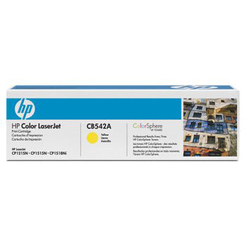 Toner HP 125A Amarelo CB542A 1400 Pág.