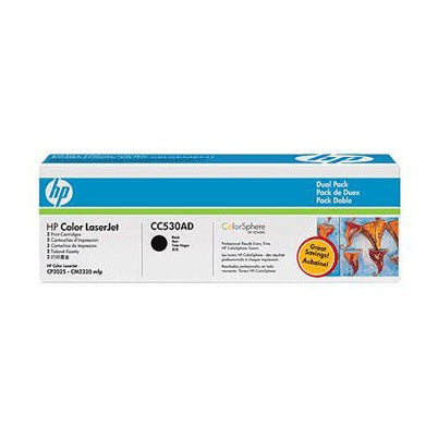 Pack Toners HP 304A Preto CC530AD 3500 Pág. 2un
