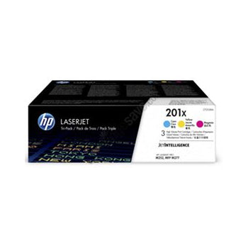 Pack Toners HP 201X 3 Cores CF253XM 2300 Pág.