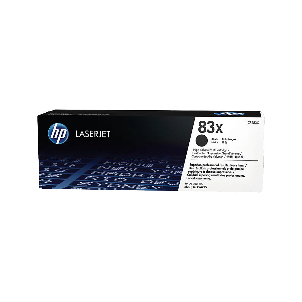 Toner HP 83X Preto CF283X 2200 Pág.