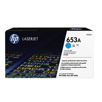 Toner HP 653A Azul CF321A 16500 Pág.