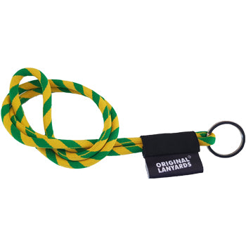 Bluepixel Equipamentos e Serviços Informáticos Lda | Fita Multiuso Pescoço Tube Amarelo/Verde Ø8x47cm | Versátil Original Lanyards Fitas
