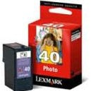 Tinteiro LEXMARK 40 Cor 18Y0340BR 125 Pág.