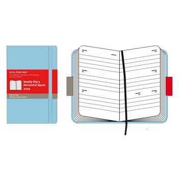 Bluepixel Equipamentos e Serviços Informáticos Lda | Volant de Endereços em Bolso Moleskine Azul — Caderno de Anotações Compacto Moleskine Moleskine