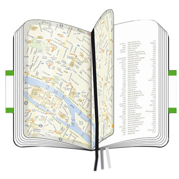 Bluepixel Equipamentos e Serviços Informáticos Lda | Bloco de Notas Mapa Lisboa - Moleskine Clássico para Anotações Moleskine Moleskine
