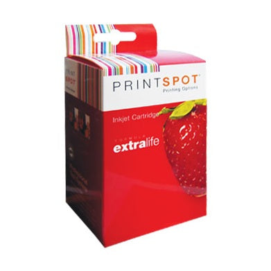 Tinteiro compatível HP 339 preto Printspot, 21ml, para impressoras HP, com embalagem visível e marca impressa.