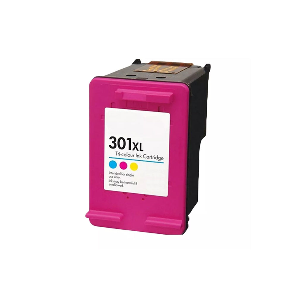 Tinteiro Remanuf. HP 301XL Cor CH564EE 18ml 990 Pág.
