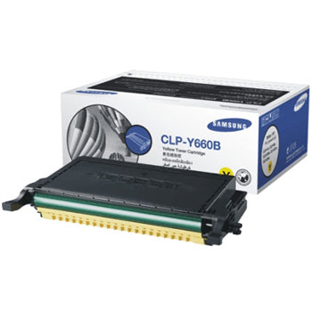 Toner Samsung Y660 Amarelo CLP-Y660B/ELS 5000 Pág.