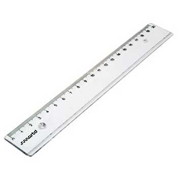 Bluepixel Equipamentos e Serviços Informáticos Lda | Régua de Plástico Cristal 20cm SmartD - Precisão e Durabilidade SmartD Réguas