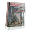 Bluepixel Equipamentos e Serviços Informáticos Lda | Porta Revistas Plástico Smead 28x24x9cm – Cristal Verde Smead Porta Revistas