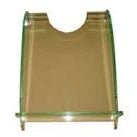 Tabuleiro Secretária Transparente Cristal Verde