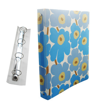 Bluepixel Equipamentos e Serviços Informáticos Lda | Pasta Arquivo Marimekko 4 Argolas Azul 310x240x40mm Smead Pastas Arquivo