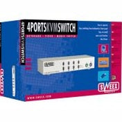 Switch 2 Portas KVM Teclado/Rato/Monitor