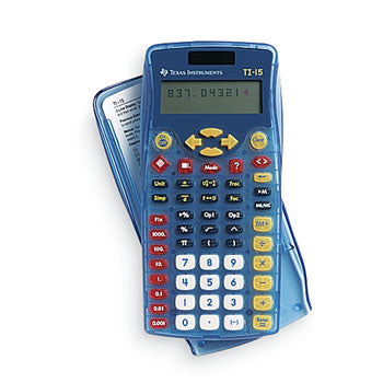 Bluepixel Equipamentos e Serviços Informáticos Lda | Calculadora Gráfica Texas TI-15 — Embalagem com Dano Texas Gráficas