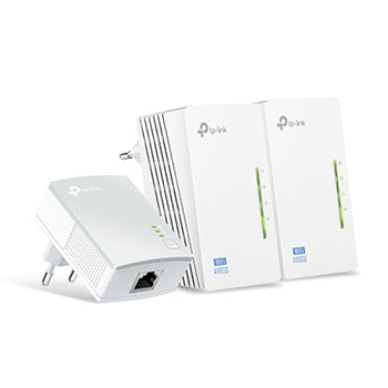 Kit PowerLine 500Mbps c/Wir n 300Mbps 3un
