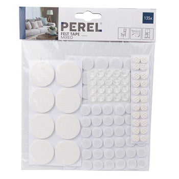 Bluepixel Equipamentos e Serviços Informáticos Lda | Feltros Anti-Riscos Diversos - Kit com 135 peças para proteção Velleman Proteção de Superfícies