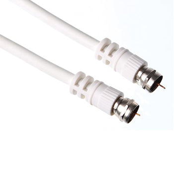 Cabo Coaxial com Fichas Tipo F Macho/Macho Basic 10m