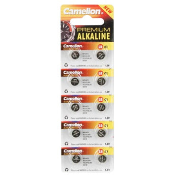 Pilhas LR41/AG3 1.5V para Relógios - Pack com 10 unidades
